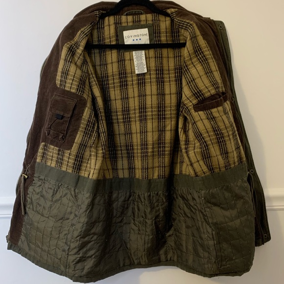 🛑SOLD🛑VTG Jacket Coat Wool Blend Lined
Corduroy Collar - Picture 3 of 11